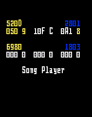 Song Player - Copacabana Title Screen